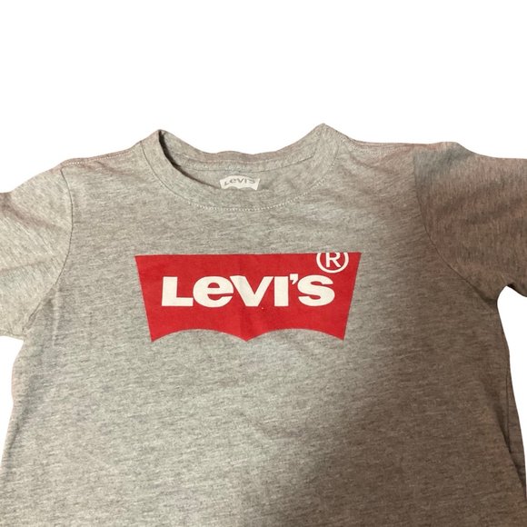 Grey Tee w/ Brand Logo - Picture 2 of 2